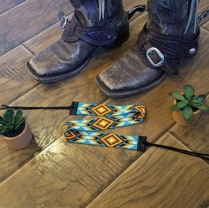 Handmade Beaded Hat Band